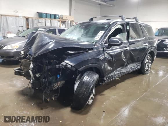 ✅ 2023 Hyundai Palisade SEL • VIN: KM8R44GE2PU640519 • Лот: 83095114. Опубликован ранее на Copart с пробегом 28 798 миль. Бесплатный доступ к архиву аукционных продаж из США и подробный отчёт об истории автомобиля на DreamBid. Изображение 1.