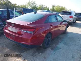 ✅ 2023 Hyundai Elantra SEL • VIN: KMHLM4AG3PU620411 • Lot: 42979377. Listed on IAAI with 34,011 mi. Free auction sales archive from the USA and detailed vehicle history report at DreamBid. Image 4.