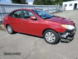 2007 Hyundai Elantra GLS z VIN KMHDU46D77U087613, wystawiony jako Copart lot #71460054 z przebiegiem 73 669 mil mil oraz Szkoda całkowita • Salvage title. Historia ofert i sprzedaży dostępna na DreamBid. Obrazek 4.