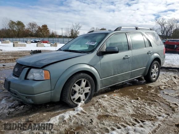 ✅ 2005 Ford Freestyle Limited • VIN: 1FMZK06165GA61803 • Лот: 92081505. Опубликован ранее на Copart с пробегом 34 050 миль. Бесплатный доступ к архиву аукционных продаж из США и подробный отчёт об истории автомобиля на DreamBid. Изображение 1.