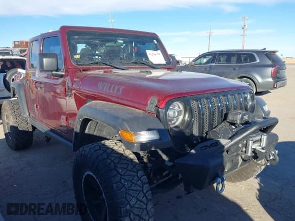 ✅ 2021 Jeep Wrangler Unlimited Willys • VIN: 1C4HJXDM7MW729606 • Lot: 41294338. Wystawiony na IAAI z przebiegiem Nie podano. Bezpłatny archiwum sprzedaży aukcyjnych z USA i szczegółowy raport historii pojazdu na DreamBid. Zdjęcie 1.