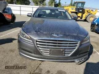 2016 Hyundai Genesis 3.8L z VIN KMHGN4JE3GU143475, wystawiony jako Copart lot #81856914 z przebiegiem 154 707 mil mil oraz Szkoda całkowita • Salvage title. Historia ofert i sprzedaży dostępna na DreamBid. Obrazek 5.