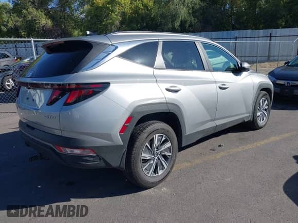 2024 Hyundai Tucson Blue с VIN KM8JBCD14RU209729, выставлен на аукционе IAAI как лот 43321625 с пробегом 13 661 миль миль и . История ставок и продаж доступна на DreamBid. Изображение 4.