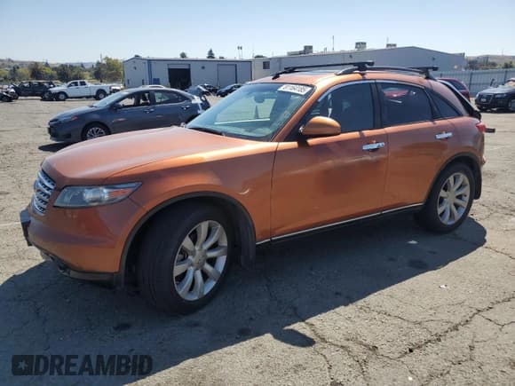 ✅ 2003 Infiniti FX Options • VIN: JNRBS08W83X400119 • Lot: 81164185. Listed on Copart with 70,779 mi. Free auction sales archive from the USA and detailed vehicle history report at DreamBid. Image 1.