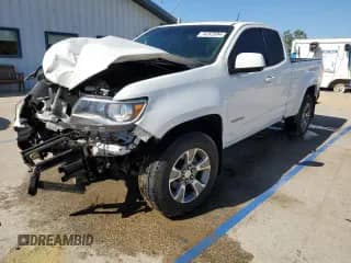 2018 Chevrolet Colorado 4WD Z71 with VIN 1GCHTDENXJ1270371, listed as a Copart auction lot 74262934 with 87,101 mi miles and Salvage title. Bid and sale history available at DreamBid. Image 1.