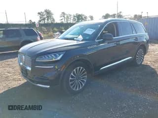 ✅ 2023 Lincoln Aviator Standard • VIN: 5LM5J6XC9PGL26461 • Lot: 43503867. Listed on IAAI with 47,668 mi. Free auction sales archive from the USA and detailed vehicle history report at DreamBid. Image 2.