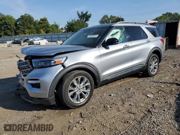 2021 Ford Explorer Limited with VIN 1FMSK8FH9MGC14573, listed as a Copart auction lot 80588935 with Not provided miles and Salvage title. Bid and sale history available at DreamBid. Image 1.