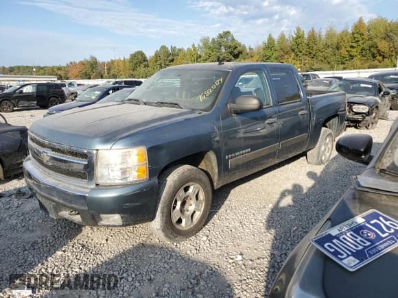 ✅ 2008 Chevrolet Silverado 1500 1LT • VIN: 3GCEC13038G122616 • Lot: 76820134. Listed on Copart with Not provided. Free auction sales archive from the USA and detailed vehicle history report at DreamBid. Image 1.
