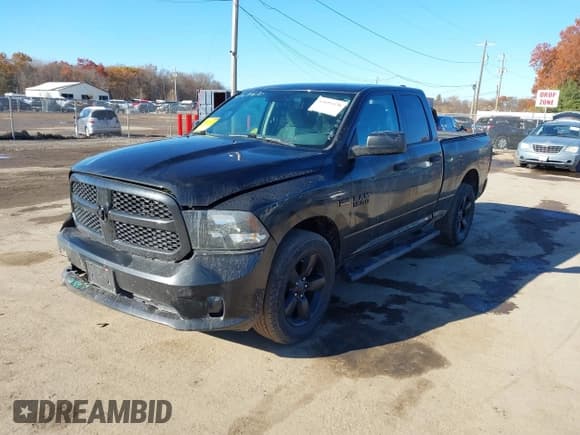 ✅ 2017 Ram 1500 Express • VIN: 1C6RR7FT9HS530658 • Lot: 43681670. Listed on IAAI with 71,404 mi. Free auction sales archive from the USA and detailed vehicle history report at DreamBid. Image 2.