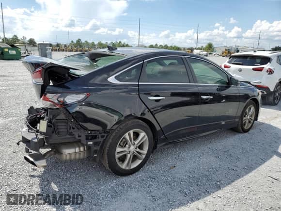 2019 Hyundai Sonata SEL with VIN 5NPE34AF6KH765405, listed as a Copart auction lot 66511985 with 43,213 mi miles and Non repairable. Bid and sale history available at DreamBid. Image 3.