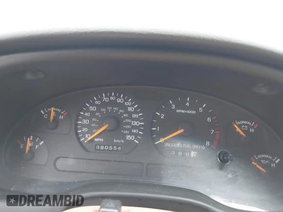 ✅ 1998 Ford Mustang GT • VIN: 1FAFP45X0WF185486 • Lot: 43450860. Listed on IAAI with 90,554 mi. Free auction sales archive from the USA and detailed vehicle history report at DreamBid. Image 7.