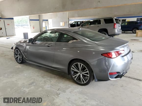 ✅ 2021 Infiniti Q60 Luxe • VIN: JN1EV7KL9MM470097 • Lot: 60541795. Listed on Copart with 39,493 mi. Free auction sales archive from the USA and detailed vehicle history report at DreamBid. Image 2.