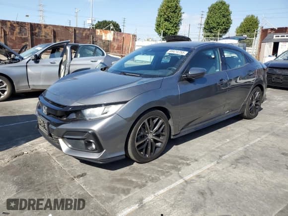 ✅ 2020 Honda Civic Sport • VIN: SHHFK7H49LU419683 • Lot: 89474755. Listed on Copart with 66,374 mi. Free auction sales archive from the USA and detailed vehicle history report at DreamBid. Image 1.
