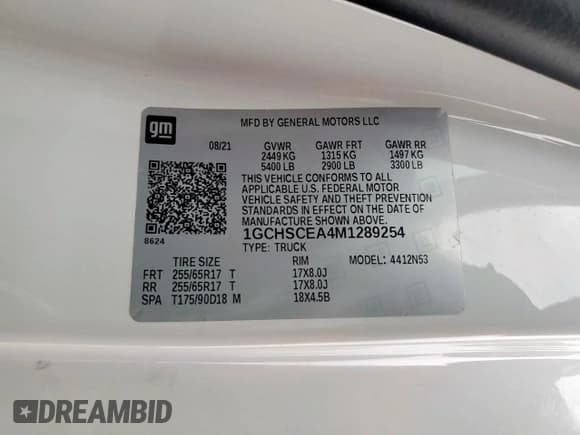 ✅ 2021 Chevrolet Colorado 2WD LT • VIN: 1GCHSCEA4M1289254 • Лот: 65948485. Опубликован ранее на Copart с пробегом 73 438 миль. Бесплатный доступ к архиву аукционных продаж из США и подробный отчёт об истории автомобиля на DreamBid. Изображение 13.