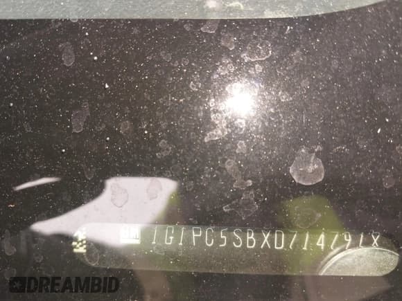 ✅ 2013 Chevrolet Cruze 1LT • VIN: 1G1PC5SBXD7147918 • Lot: 43573003. Listed on IAAI with 79,414 mi. Free auction sales archive from the USA and detailed vehicle history report at DreamBid. Image 18.