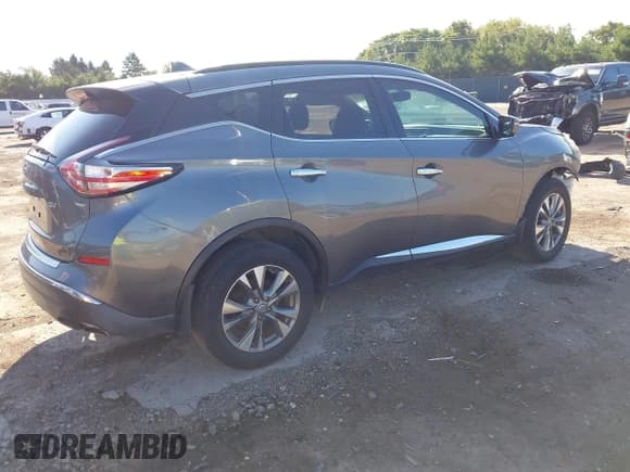 ✅ 2018 Nissan Murano SV • VIN: 5N1AZ2MG7JN159725 • Лот: 43161464. Опубликован ранее на IAAI с пробегом 116 305 миль. Бесплатный доступ к архиву аукционных продаж из США и подробный отчёт об истории автомобиля на DreamBid. Изображение 4.