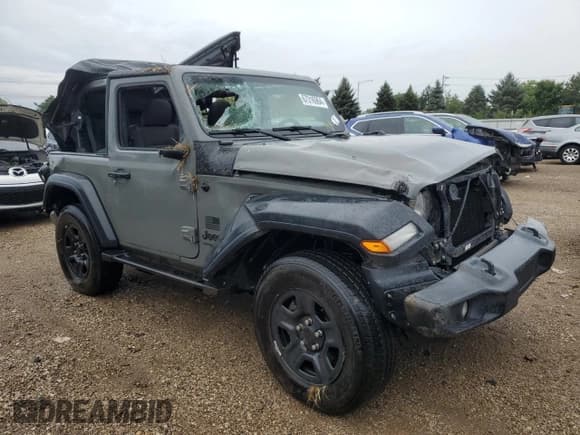 ✅ 2020 Jeep Wrangler Willys • VIN: 1C4GJXAN4LW225781 • Lot: 67316964. Wystawiony na Copart z przebiegiem 48 306 mil. Bezpłatny archiwum sprzedaży aukcyjnych z USA i szczegółowy raport historii pojazdu na DreamBid. Zdjęcie 4.