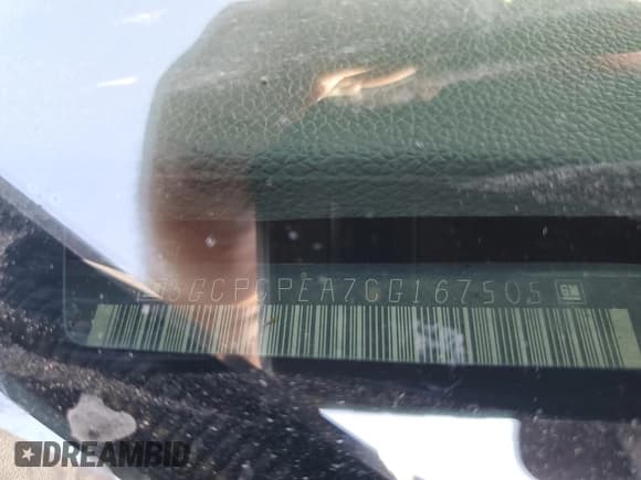 ✅ 2012 Chevrolet Silverado 1500 Work Truck • VIN: 3GCPCPEA7CG167505 • Lot: 68497105. Listed on Copart with 194,769 mi. Free auction sales archive from the USA and detailed vehicle history report at DreamBid. Image 12.