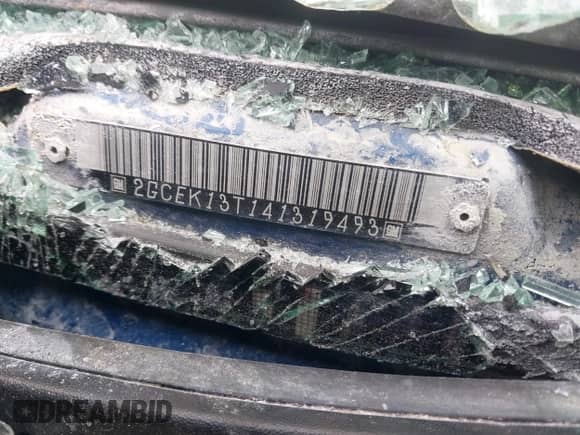 2004 Chevrolet Silverado 1500 Z71 with VIN 2GCEK13T141319493, listed as a IAAI auction lot 43398096 with Not provided miles and . Bid and sale history available at DreamBid. Image 9.