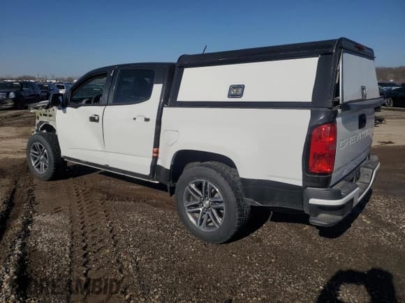 ✅ 2021 Chevrolet Colorado 4WD Work Truck • VIN: 1GCGTBEN1M1220415 • Лот: 45867625. Опубликован ранее на Copart с пробегом Не указан. Бесплатный доступ к архиву аукционных продаж из США и подробный отчёт об истории автомобиля на DreamBid. Изображение 2.