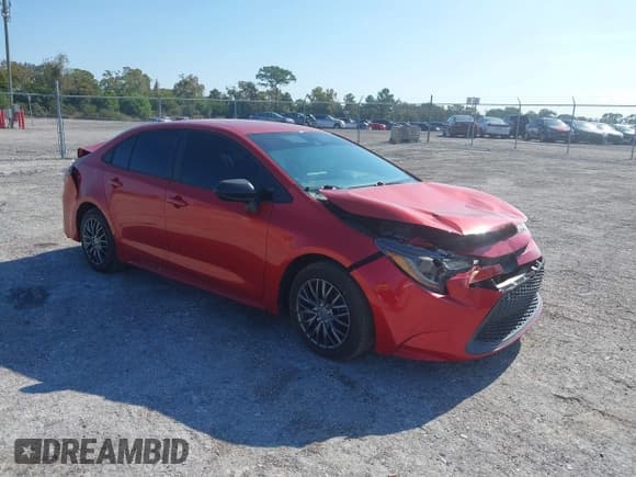 ✅ 2021 Toyota Corolla LE • VIN: 5YFEPMAE4MP181747 • Lot: 43768338. Listed on IAAI with 77,267 mi. Free auction sales archive from the USA and detailed vehicle history report at DreamBid. Image 1.