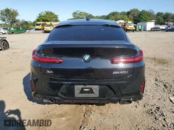 ✅ 2023 BMW X4 M40i • VIN: 5UX43DT04P9R95821 • Lot: 69809165. Listed on Copart with 34,335 mi. Free auction sales archive from the USA and detailed vehicle history report at DreamBid. Image 6.