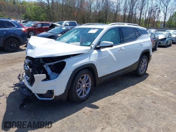 ✅ 2023 GMC Terrain SLT • VIN: 3GKALVEG6PL218217 • Lot: 41917652. Listed on IAAI with 2,462 mi. Free auction sales archive from the USA and detailed vehicle history report at DreamBid. Image 16.