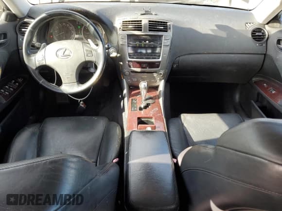 ✅ 2006 Lexus IS 250 • VIN: JTHCK262462003054 • Lot: 91406265. Listed on Copart with 159,592 mi. Free auction sales archive from the USA and detailed vehicle history report at DreamBid. Image 8.