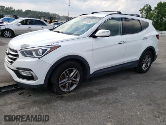 ✅ 2017 Hyundai Santa Fe 2.4L • VIN: 5NMZUDLB6HH052342 • Лот: 56321084. Опубликован ранее на Copart с пробегом 74 567 миль. Бесплатный доступ к архиву аукционных продаж из США и подробный отчёт об истории автомобиля на DreamBid. Изображение 1.