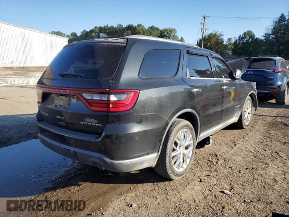 ✅ 2015 Dodge Durango Citadel • VIN: 1C4RDHEG4FC771066 • Lot: 87210705. Listed on Copart with Not provided. Free auction sales archive from the USA and detailed vehicle history report at DreamBid. Image 3.