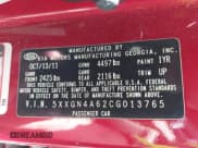 ✅ 2012 Kia Optima EX • VIN: 5XXGN4A62CG013765 • Lot: 42753425. Listed on IAAI with 114,141 mi. Free auction sales archive from the USA and detailed vehicle history report at DreamBid. Image 9.