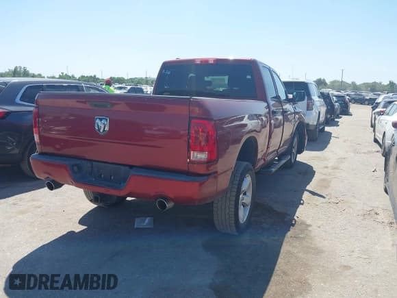 ✅ 2014 Ram 1500 Express • VIN: 1C6RR6FT3ES122128 • Lot: 41994152. Listed on IAAI with 138,624 mi. Free auction sales archive from the USA and detailed vehicle history report at DreamBid. Image 4.