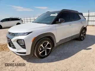 2022 Chevrolet TrailBlazer RS with VIN KL79MTSL7NB100898, listed as a Copart auction lot 71034485 with 71,906 mi miles and Salvage title. Bid and sale history available at DreamBid. Image 1.