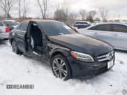 ✅ 2021 Mercedes-Benz C 300 • VIN: W1KWF8EB0MR640153 • Lot: 41164310. Listed on IAAI with 34,364 mi. Free auction sales archive from the USA and detailed vehicle history report at DreamBid. Image 1.