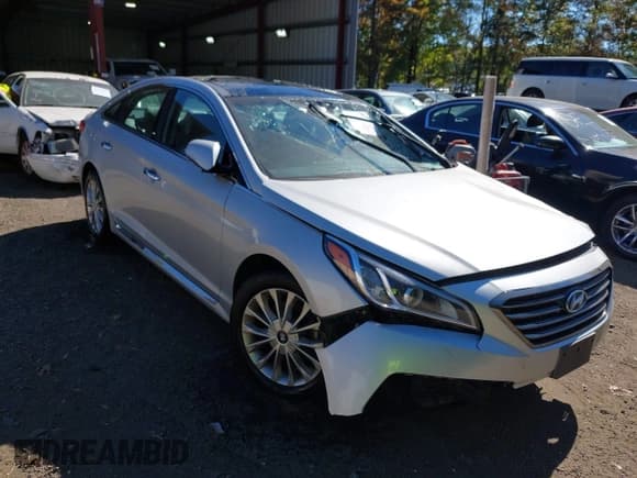 ✅ 2015 Hyundai Sonata Sport • VIN: 5NPE34AF7FH057167 • Лот: 43510429. Опубликован ранее на IAAI с пробегом 176 810 миль. Бесплатный доступ к архиву аукционных продаж из США и подробный отчёт об истории автомобиля на DreamBid. Изображение 1.