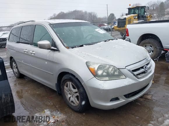 ✅ 2006 Honda Odyssey EX-L • VIN: 5FNRL386X6B404782 • Лот: 43611550. Опубликован ранее на IAAI с пробегом 262 839 миль. Бесплатный доступ к архиву аукционных продаж из США и подробный отчёт об истории автомобиля на DreamBid. Изображение 1.