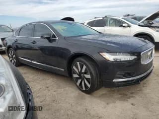 ✅ 2024 Volvo S90 Recharge Plug-In Hybrid Ultimate • VIN: LVYH60AF2RP409571 • Lot: 73654134. Listed on Copart with Not provided. Free auction sales archive from the USA and detailed vehicle history report at DreamBid. Image 4.