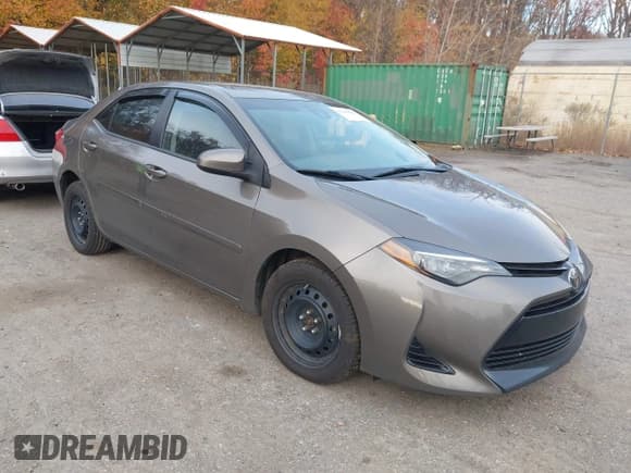✅ 2018 Toyota Corolla LE • VIN: 2T1BURHE9JC099877 • Lot: 43666812. Listed on IAAI with 179,795 mi. Free auction sales archive from the USA and detailed vehicle history report at DreamBid. Image 1.