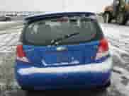 2007 Chevrolet Aveo LS z VIN KL1TD66637B752040, wystawiony jako Copart lot #87016614 z przebiegiem Nie podano mil oraz Szkoda całkowita • Salvage title. Historia ofert i sprzedaży dostępna na DreamBid. Obrazek 6.