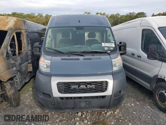 ✅ 2020 Ram ProMaster Cargo • VIN: 3C6URVJG0LE129374 • Lot: 84800925. Listed on Copart with 50,499 mi. Free auction sales archive from the USA and detailed vehicle history report at DreamBid. Image 5.