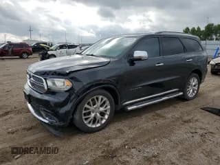 ✅ 2014 Dodge Durango Citadel • VIN: 1C4RDJEG1EC435770 • Lot: 80095035. Wystawiony na Copart z przebiegiem 174 669 mil. Bezpłatny archiwum sprzedaży aukcyjnych z USA i szczegółowy raport historii pojazdu na DreamBid. Zdjęcie 1.