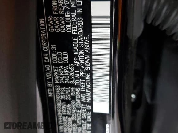 ✅ 2016 Volvo XC60 T6 Drive-E R-Design Platinum • VIN: YV449MRS9G2923463 • Lot: 87949135. Listed on Copart with 79,190 mi. Free auction sales archive from the USA and detailed vehicle history report at DreamBid. Image 12.