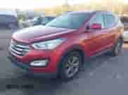 2015 Hyundai Santa Fe with VIN 5XYZUDLB5FG282414, listed as a IAAI auction lot 43467576 with 91,658 mi miles and . Bid and sale history available at DreamBid. Image 2.