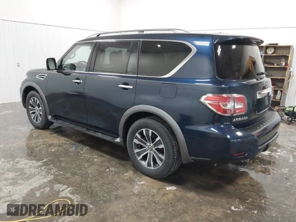 ✅ 2019 Nissan Armada SV • VIN: JN8AY2NC4K9581551 • Lot: 43378676. Listed on IAAI with 104,427 mi. Free auction sales archive from the USA and detailed vehicle history report at DreamBid. Image 3.