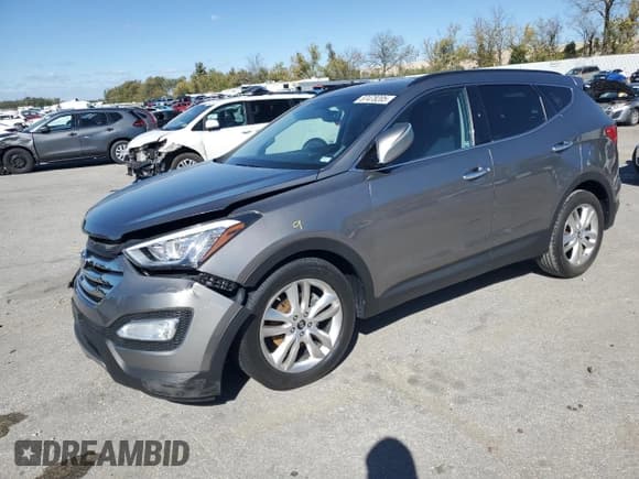 ✅ 2013 Hyundai Santa Fe Sport • VIN: 5XYZU3LA7DG105393 • Lot: 87478205. Listed on Copart with 63,677 mi. Free auction sales archive from the USA and detailed vehicle history report at DreamBid. Image 1.