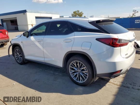 ✅ 2022 Lexus RX 350 F Sport • VIN: 2T2YZMDA5NC363552 • Lot: 84188885. Listed on Copart with 48,867 mi. Free auction sales archive from the USA and detailed vehicle history report at DreamBid. Image 2.