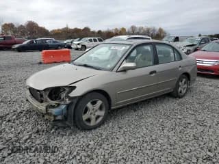 ✅ 2004 Honda Civic EX • VIN: 2HGES26764H501560 • Lot: 89434095. Listed on Copart with 165,668 mi. Free auction sales archive from the USA and detailed vehicle history report at DreamBid. Image 1.