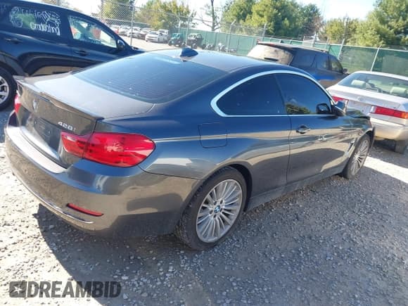 ✅ 2015 BMW 4 Series 428i xDrive • VIN: WBA3N5C54FK198479 • Lot: 43418016. Wystawiony na IAAI z przebiegiem 118 967 mil. Bezpłatny archiwum sprzedaży aukcyjnych z USA i szczegółowy raport historii pojazdu na DreamBid. Zdjęcie 4.