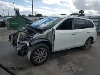✅ 2016 Nissan Pathfinder Platinum • VIN: 5N1AR2MN6GC605317 • Lot: 89650085. Listed on Copart with Not provided. Free auction sales archive from the USA and detailed vehicle history report at DreamBid. Image 1.