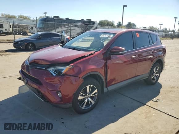 ✅ 2018 Toyota RAV4 XLE • VIN: 2T3WFREV4JW449406 • Lot: 86521765. Listed on Copart with 110,206 mi. Free auction sales archive from the USA and detailed vehicle history report at DreamBid. Image 1.